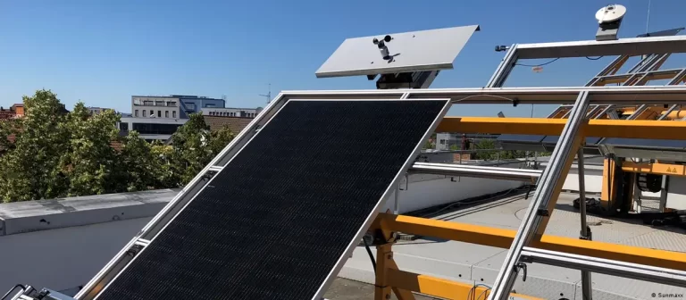 Wie ein deutsches Solar-Startup gegen den Wind blast