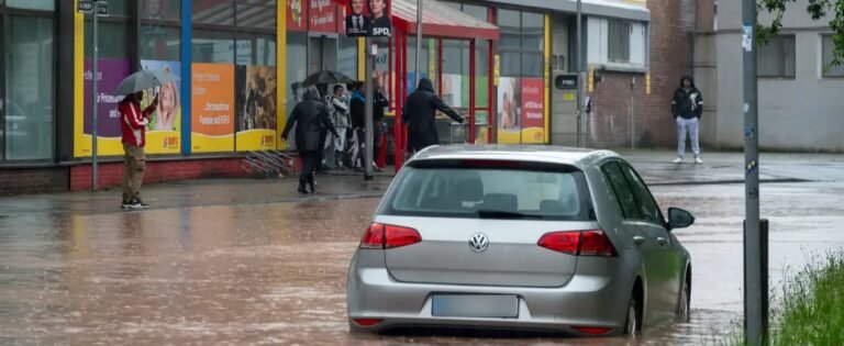 Deutschland: Überschwemmungen treffen große Teile des Saarlandes